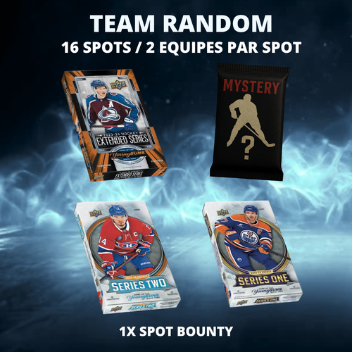 - TEAM RANDOM - #521 - 16 SPOTS