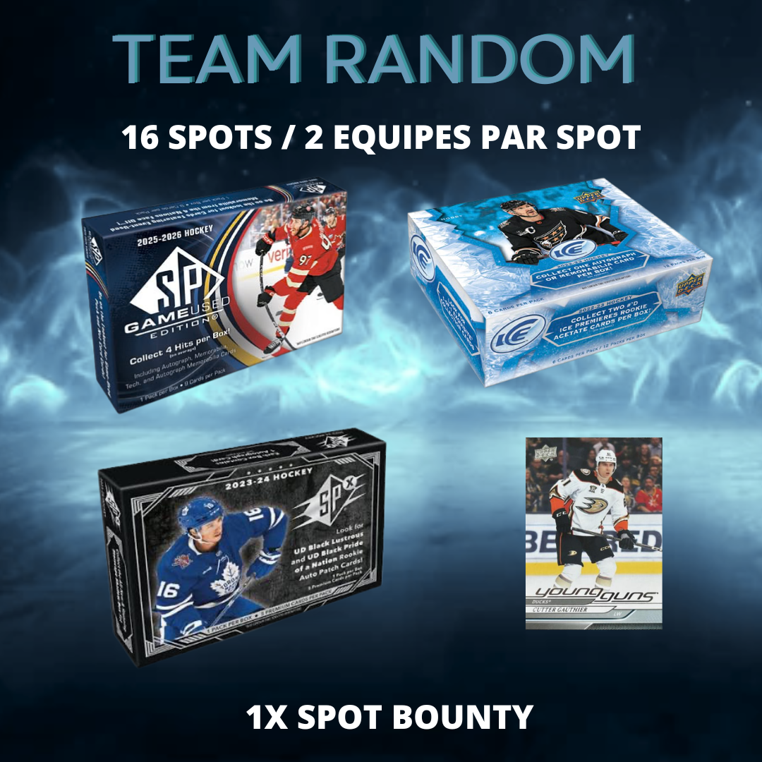 - TEAM RANDOM - #507 - 16 SPOTS