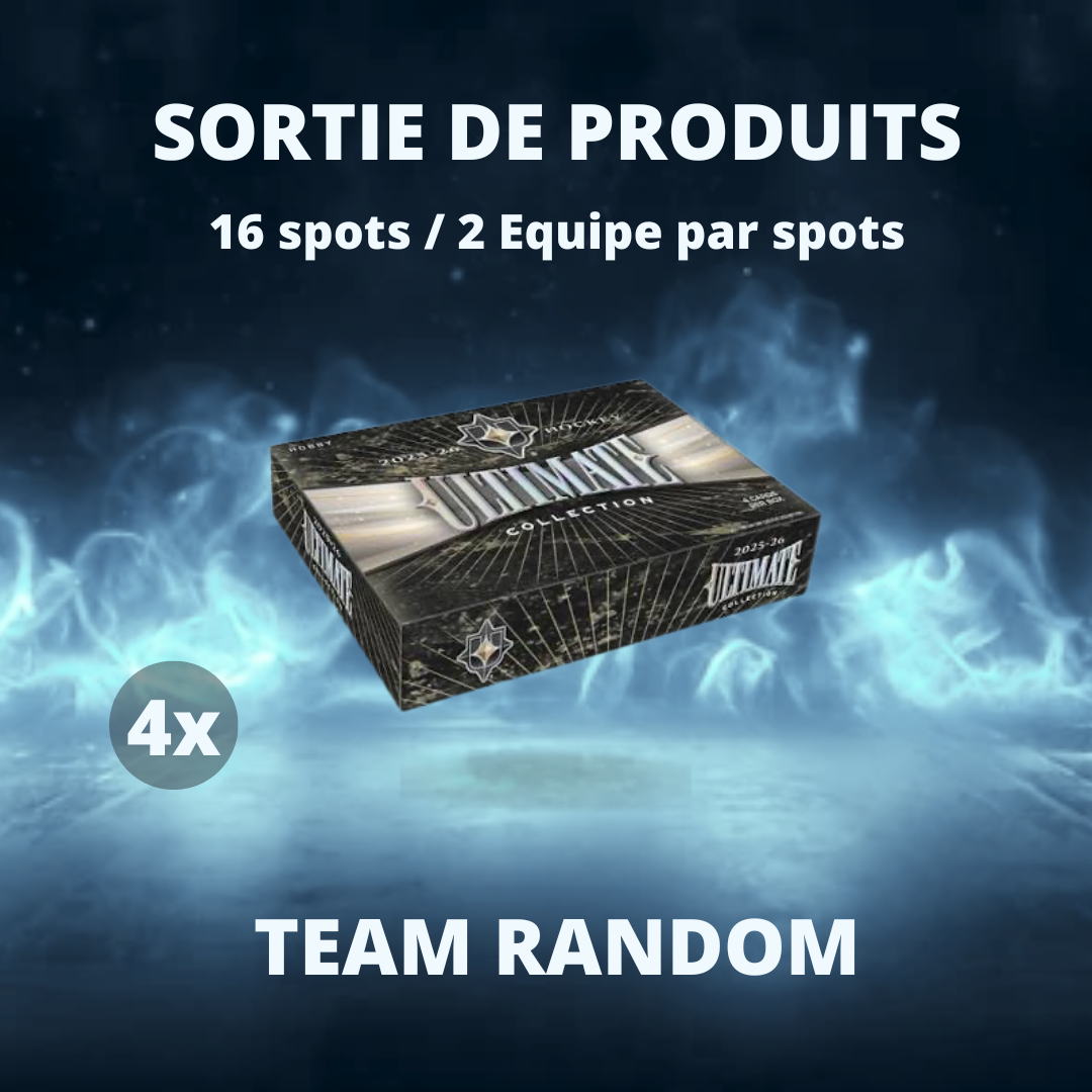 TEAM RANDOM - #554 (Sortie de produits) - 16 SPOTS